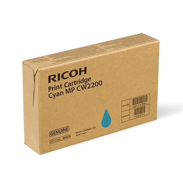 Ricoh type MP CW2200 inktcartridge cyaan (origineel) 904972 - 1