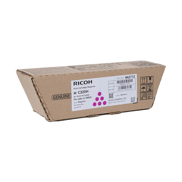 Ricoh type M C320H toner magenta (origineel) 602556 - 1