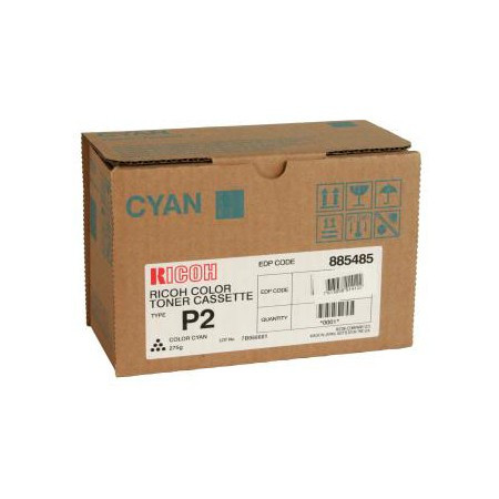 Ricoh type P2 C toner cyaan (origineel) 888238 074292 - 1