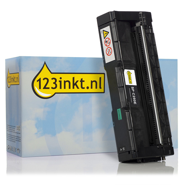 Ricoh type SP C250E toner zwart (123inkt huismerk) 407543C 073519 - 1