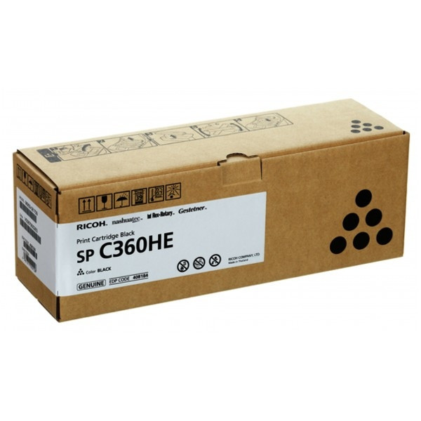 Ricoh type SP C360HE toner cyaan hoge capaciteit (origineel) 902792 - 1
