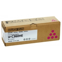 Ricoh type SP C360HE toner magenta hoge capaciteit (origineel) 408186 067102