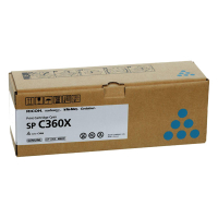 Ricoh type SP C360X toner cyaan extra hoge capaciteit (origineel) 408251 067110