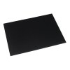 Rillstab bureauonderlegger 53 x 40 cm zwart