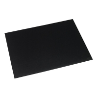 Rillstab bureauonderlegger 65 x 52 cm zwart 95304 068076