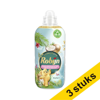 Aanbieding: 3x Robijn Kokos wasverzachter 1,25 liter (50 wasbeurten)