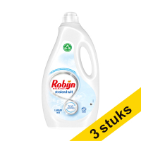 Aanbieding: 3x Robijn Stralend Wit vloeibaar wasmiddel 3 liter (60 wasbeurten)