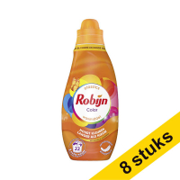 Aanbieding: 8x Robijn Klein & Krachtig Color wasmiddel vloeibaar 665 ml (22 wasbeurten)