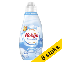 Aanbieding: 8x Robijn Klein & Krachtig Stralend Wit geconcentreerd wasmiddel vloeibaar 665 ml (22 wasbeurten)