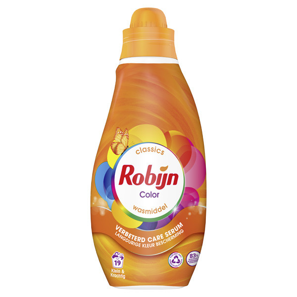 Robijn Klein & Krachtig Color wasmiddel 665 ml (19 wasbeurten)  SRO05073 - 1