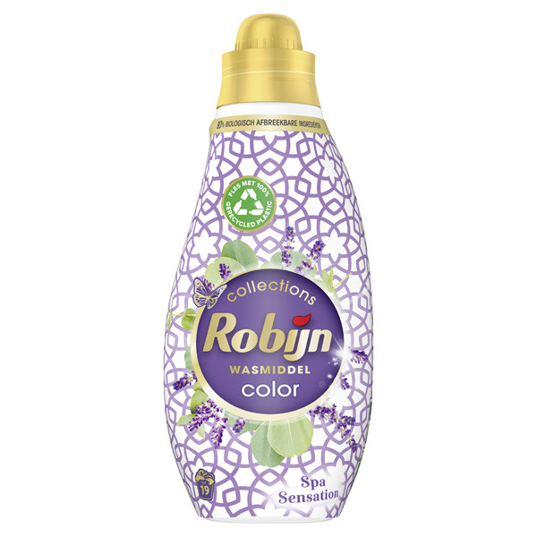 Robijn Klein & Krachtig Spa Sensation wasmiddel vloeibaar 665 ml (19 wasbeurten)  SRO05081 - 1