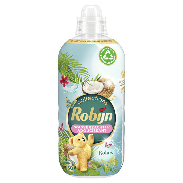 Robijn Kokos wasverzachter 1,25 liter (50 wasbeurten) SRO00521 - 1