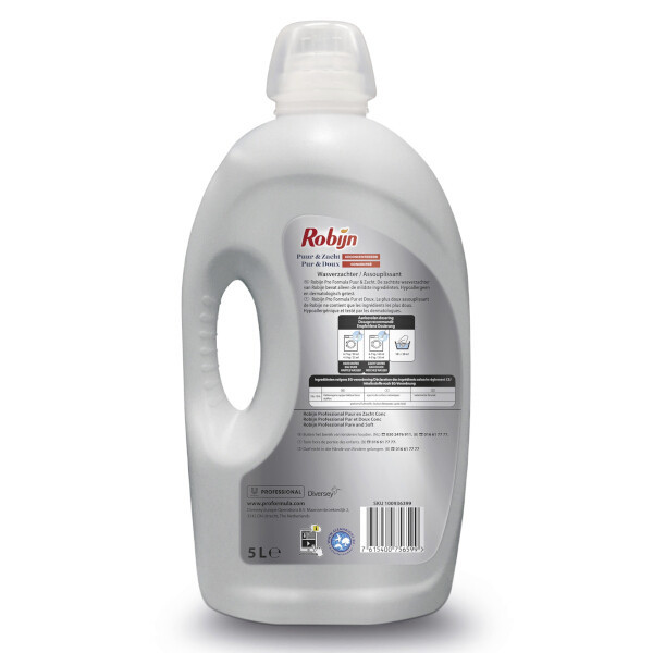 Robijn Pro Formula Puur & Zacht wasverzachter 5 liter (200 wasbeurten) SRO05013 - 2