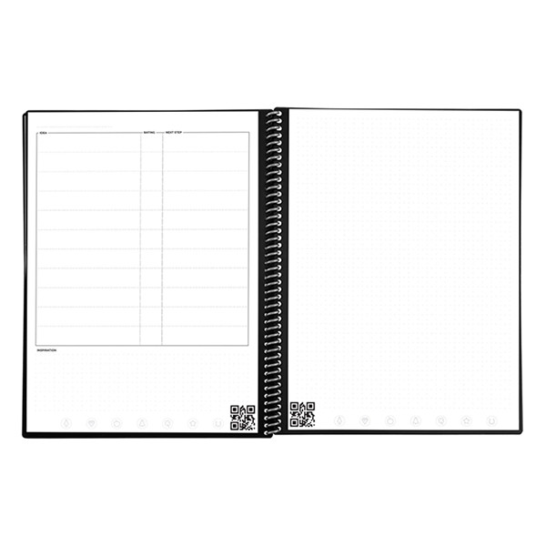 Rocketbook Fusion herbruikbaar notitieboek/planner A4 zwart (42 vellen) EVRF-E-RC-A-FR EVRF-L-K-A 224588 - 5