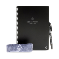 Rocketbook Fusion herbruikbaar notitieboek/planner A4 zwart (42 vellen) EVRF-E-RC-A-FR EVRF-L-K-A 224588