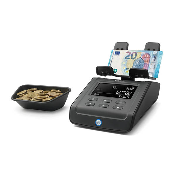 Safescan geldweegschaal 6165 zwart 219124 - 1