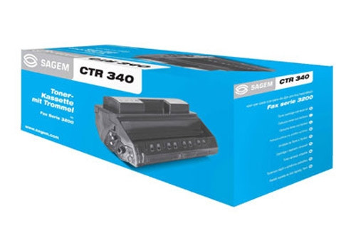 Sagem CTR 340 toner/drum zwart (origineel) CTR-340 031970 - 1