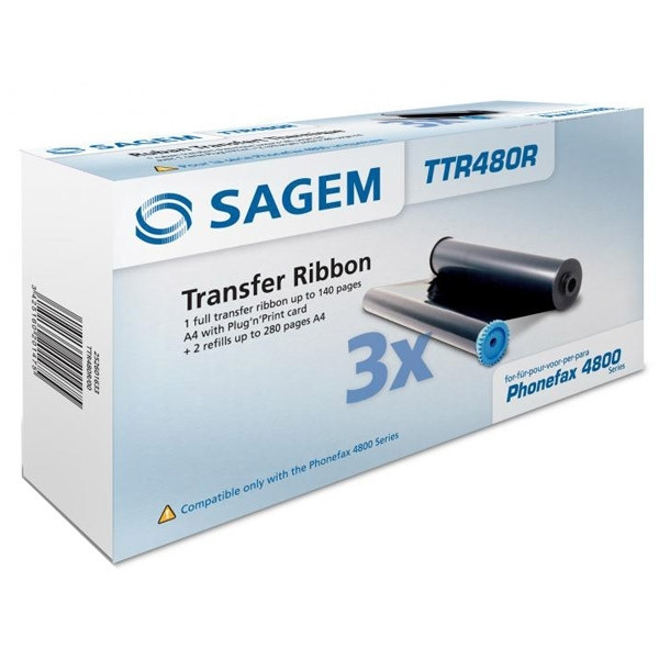 Sagem TTR 480R donorrol 3 stuks (origineel) TTR480R 031928 - 1