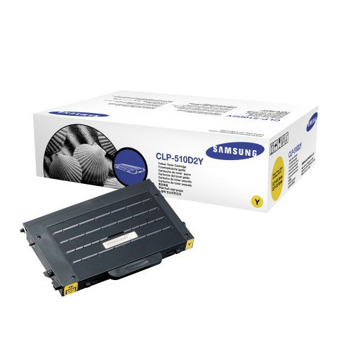 Samsung CLP-510D2Y toner geel (origineel) CLP-510D2Y/ELS 033425 - 1