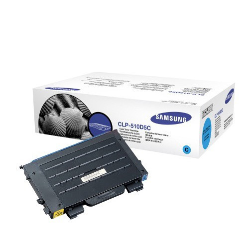 Samsung CLP-510D5C toner cyaan hoge capaciteit (origineel) CLP-510D5C/ELS 033395 - 1