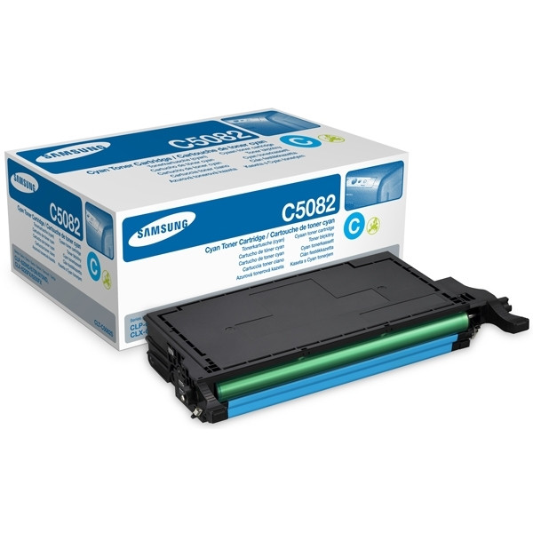 Samsung CLT-C5082S (SU056A) toner cyaan (origineel) CLT-C5082S/ELS 033682 - 1