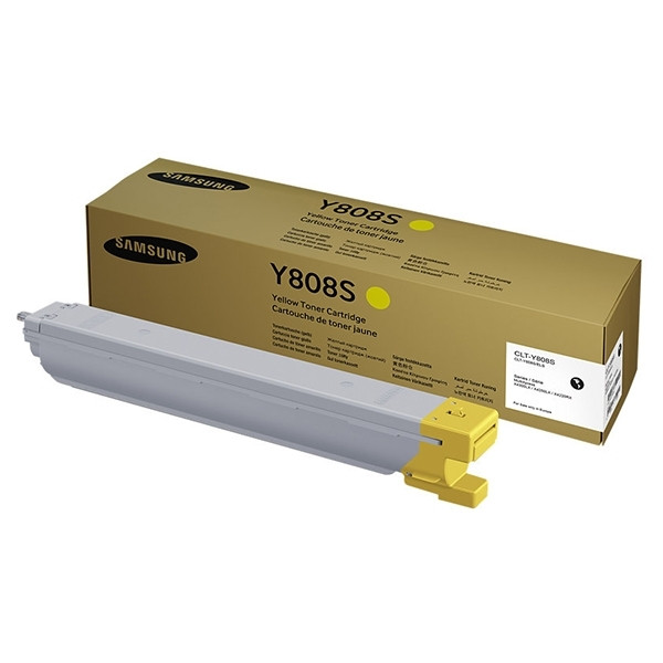 Samsung CLT-Y808S (SS735A) toner geel (origineel) CLT-Y808S/ELS 092140 - 1