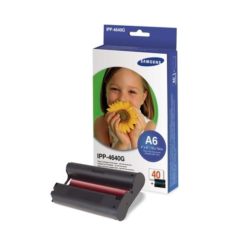 Samsung IPP-4640G inktcartridge + 40 vellen fotopapier (origineel) IPP4640GSEE 035020 - 1