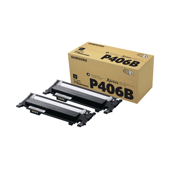 Samsung SU374A (CLTP406B) toner dubbelpack (origineel) SU374A 092958 - 1
