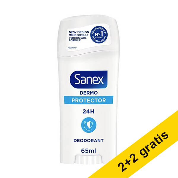 Aanbieding: 4x Sanex Dermo Protector deodorant stick (65 ml) SSA06109 - 1