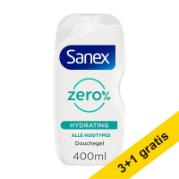 Aanbieding: 4x Sanex Zero% douchegel voor de normale huid (400 ml) SSA06113