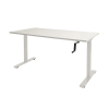 Schaffenburg Dextro Slinger zit-sta bureau wit onderstel krijtwit blad 140 x 80 cm 415259 - 1
