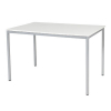 Schaffenburg Domino Basic vergadertafel aluminium onderstel krijtwit blad 120 x 80 cm 415169 - 1
