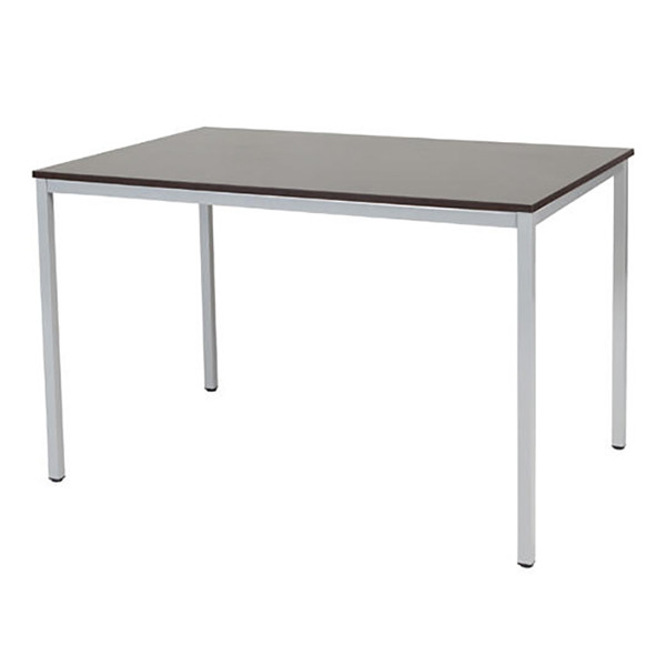 Schaffenburg Domino Basic vergadertafel aluminium onderstel logan eiken blad 120 x 80 cm DOV-B128-LOGA-M25 415184 - 1