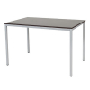 Schaffenburg Domino Basic vergadertafel aluminium onderstel logan eiken blad 120 x 80 cm 415184 - 1