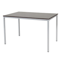Schaffenburg Domino Basic vergadertafel aluminium onderstel logan eiken blad 120 x 80 cm DOV-B128-LOGA-M25 415184