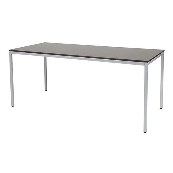 Schaffenburg Domino Basic vergadertafel aluminium onderstel logan eiken blad 180 x 80 cm DOV-B188-LOGA-M25 415186 - 1