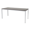 Schaffenburg Domino Basic vergadertafel aluminium onderstel logan eiken blad 180 x 80 cm 415186 - 1