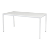 Schaffenburg Domino Basic vergadertafel wit onderstel krijtwit blad 160 x 80 cm 415195 - 1