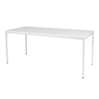 Schaffenburg Domino Basic vergadertafel wit onderstel krijtwit blad 180 x 80 cm DOV-B188-WIRW-M25 415196