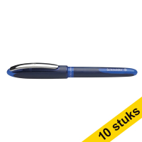 Schneider Aanbieding: 10x Schneider balpen Rollerball One Business blauw  239995