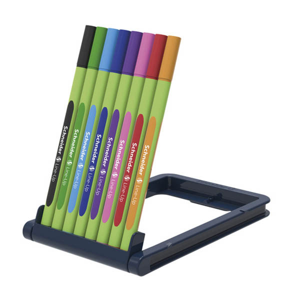 Schneider Fineliner Line-Up lijnbreedte 0,4mm in assorti (8 kleuren) 210992 - 1