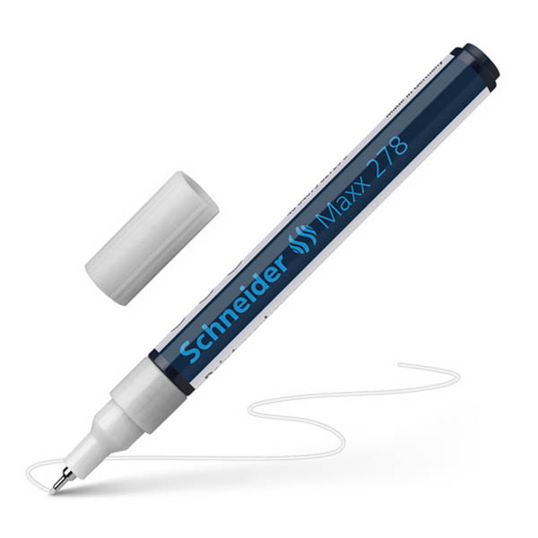 Schneider Maxx 278 lakmarker 0,8 mm wit 211171 - 1