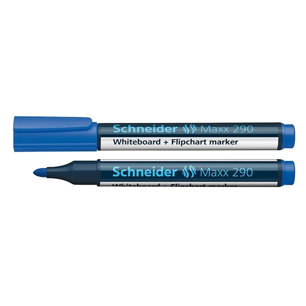 Schneider Maxx 290 whiteboard marker ronde punt blauw 217161 - 1