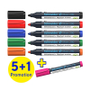 Schneider Maxx 290 whiteboard marker ronde punt in kleur assortiment (6 stuks)