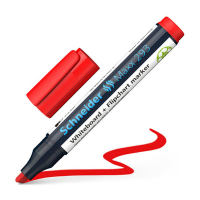 Schneider Maxx 293 whiteboard marker beitelpunt 2-5 mm rood 211087