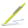 Schneider Reco balpen fluogeel 210907 - 1