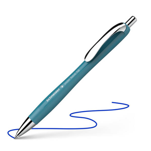 Schneider Slider Rave XB balpen blauwgroen 210893 - 1