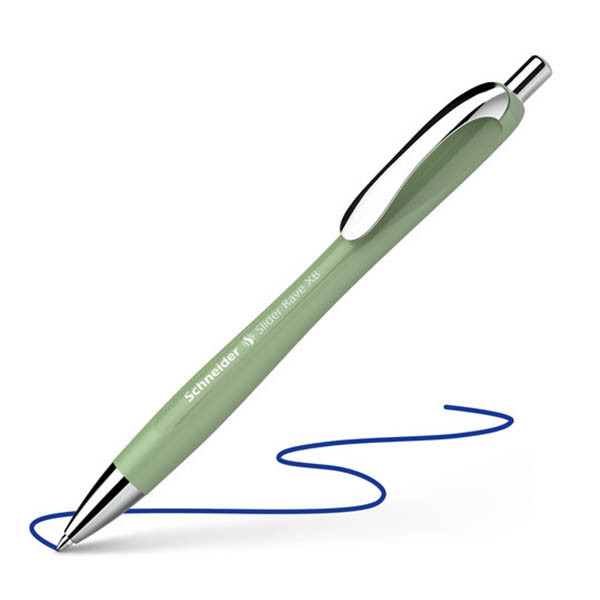 Schneider Slider Rave XB balpen olijfgroen 210894 - 1