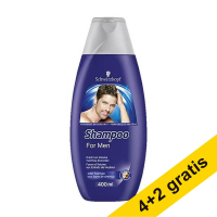 Aanbieding: 6x Schwarzkopf For Men shampoo (400 ml) SSC01198