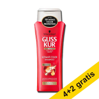 Aanbieding: 6x Schwarzkopf Gliss Kur Color Protect shampoo (250 ml) SSC01200
